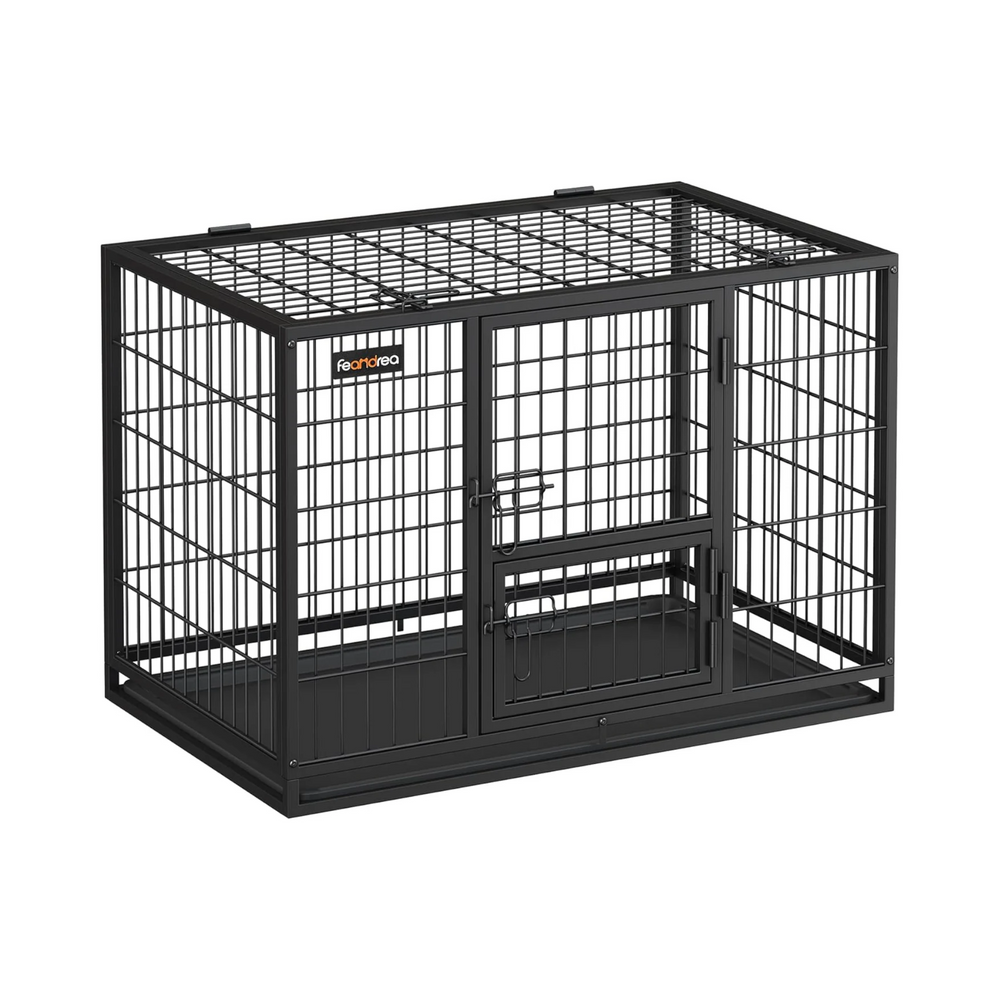 Durable Dog Cage with Double Removable Doors - Karrari