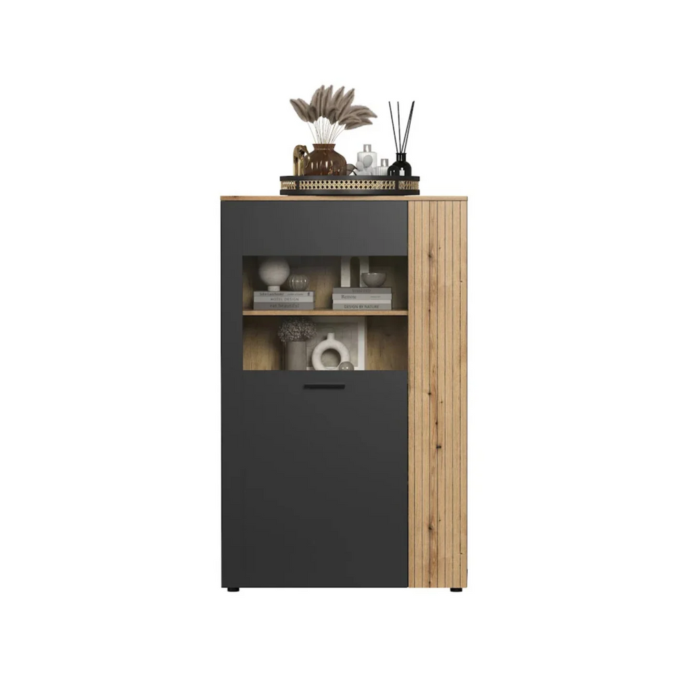 Esteban Tall Storage Unit - Karrari