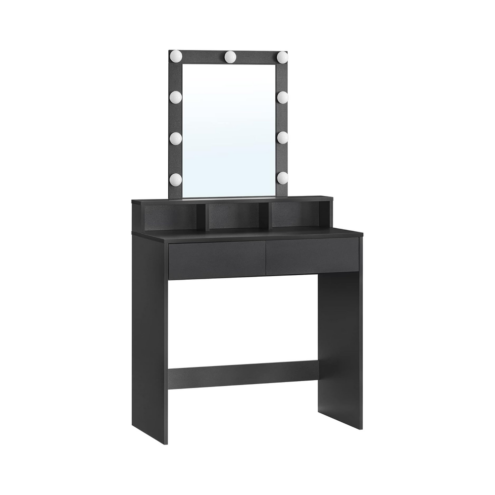 Dressing Table with LED Mirror & Storage