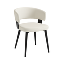 Creamy White Faux Leather Dining Chairs (Set of 2) - Karrari