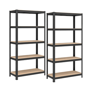 5-Tier Heavy-Duty Steel Storage Rack (40x90x180cm)