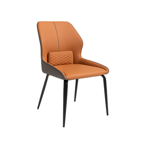 Tan Upholstered Dining Chairs (Set of 2)