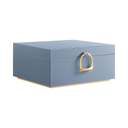 2-Layer Jewellery Box with Handle - Removable Tray - Karrari
