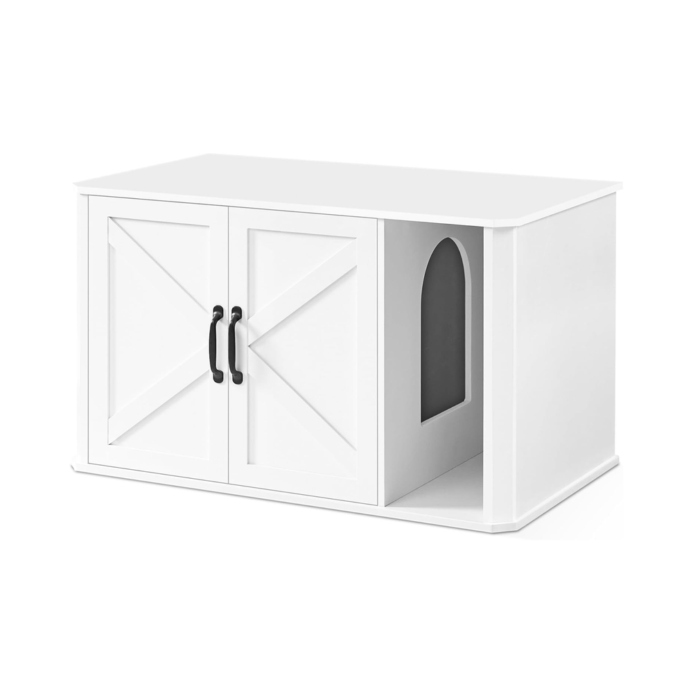 Cat Litter Box Cabinet with Double Doors - Karrari