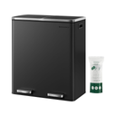 Double Rubbish Bin – Waste & Recycling, Metal Pedal - Karrari