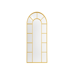 Arched Mirror with Gold Frame - Karrari