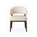 Cream Faux Leather Dining Chairs (Set of 2) - Karrari
