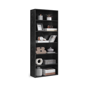 6-Tier Bookshelf with Open Storage