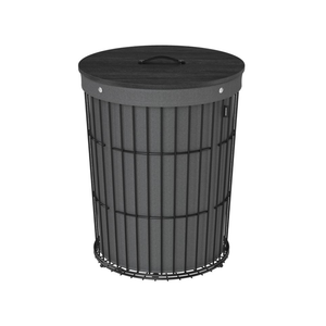 Round Laundry Hamper with Lid