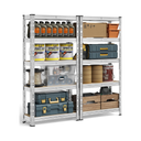 Heavy-Duty Garage Shelving Unit -Set of 2 (30x75x150cm) - Karrari
