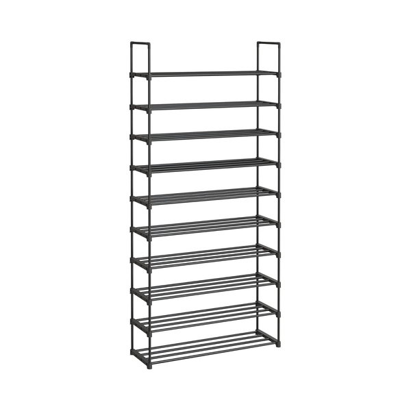 10-Tier Metal Shoe Rack – Customisable Design