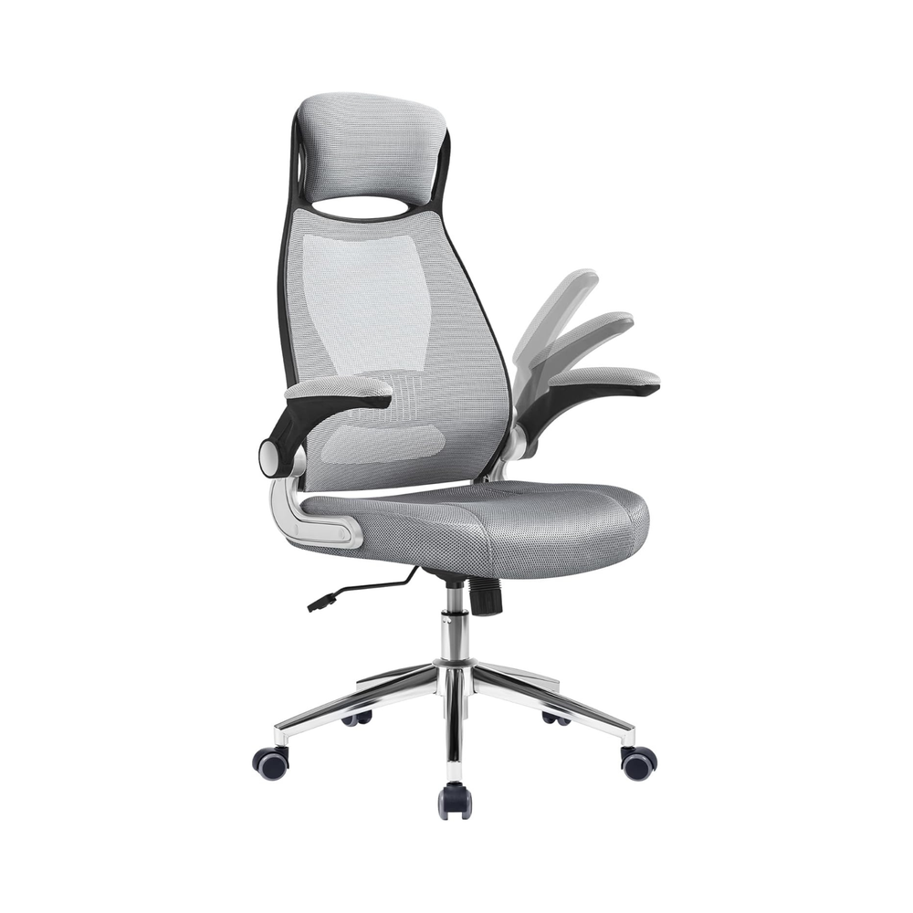 Executive Mesh Chair with Folding Armrests