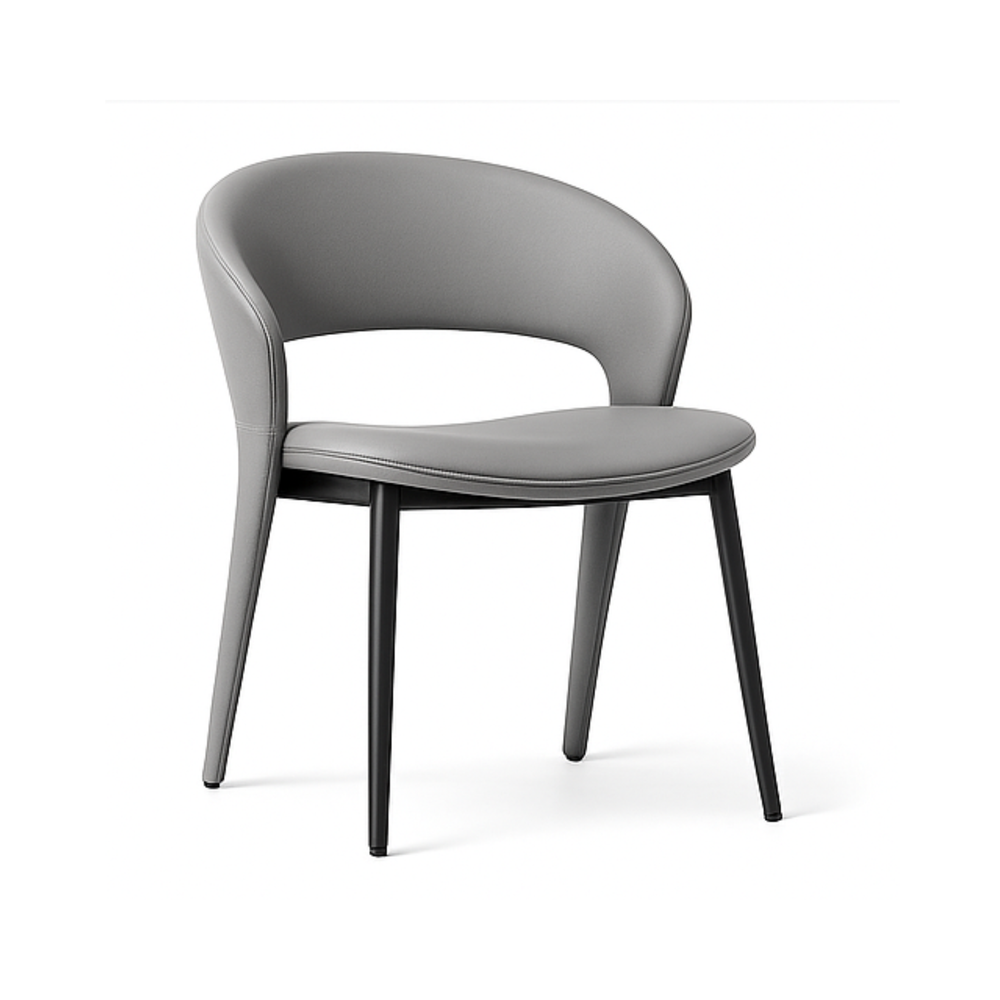 Modern Faux Leather Dining Chairs (Set of 2)