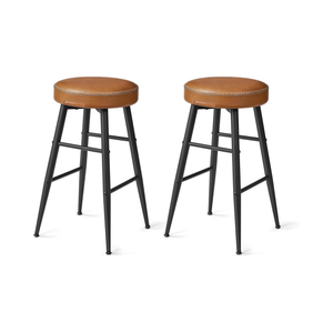 Set of 2 Backless Bar Stools