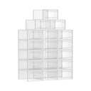 Pack of 18 Stackable Shoe Storage Boxes - Karrari