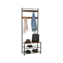 Clothes Rack with Seat & Shoe Storage - Karrari