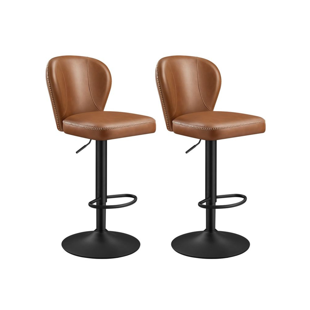Set of 2 Adjustable Bar Stools - Karrari