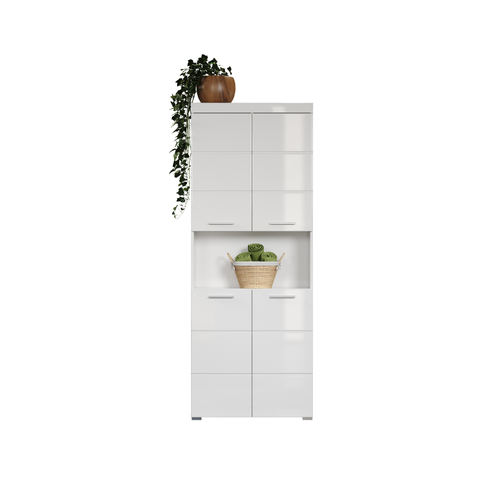 Amanda White Storage Cabinet - Karrari