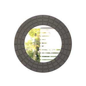 Fusion – Wall Mirror in Pearl Bronze Finish (67cm)