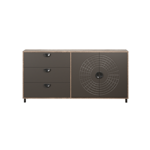 Fusion Rusty Flow Sideboard in Pearl Bronze