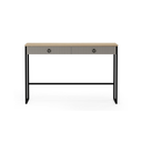 Lucrezia Console Table in Cashmere / Silverjack Oak - Karrari