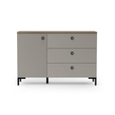 Lucrezia Sideboard – Cashmere & Silverjack Oak Finish - Karrari