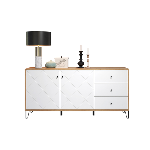Touch Sideboard – Artisan Oak & Matt White - Karrari