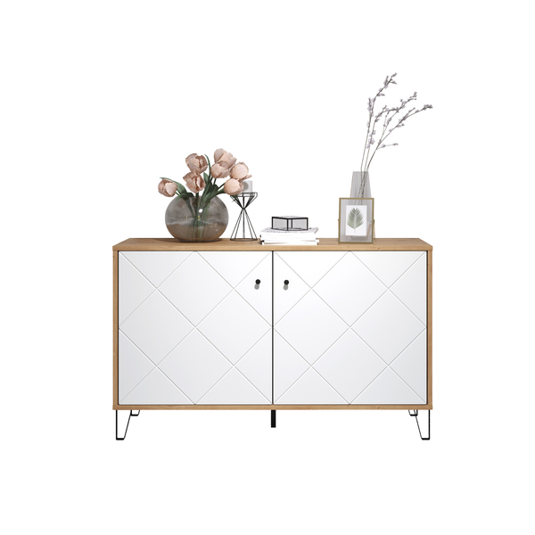 Touch Sideboard – Artisan Oak & Matt White