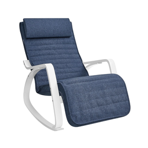 Rocking Chair with Birch Wood Armrests - Karrari