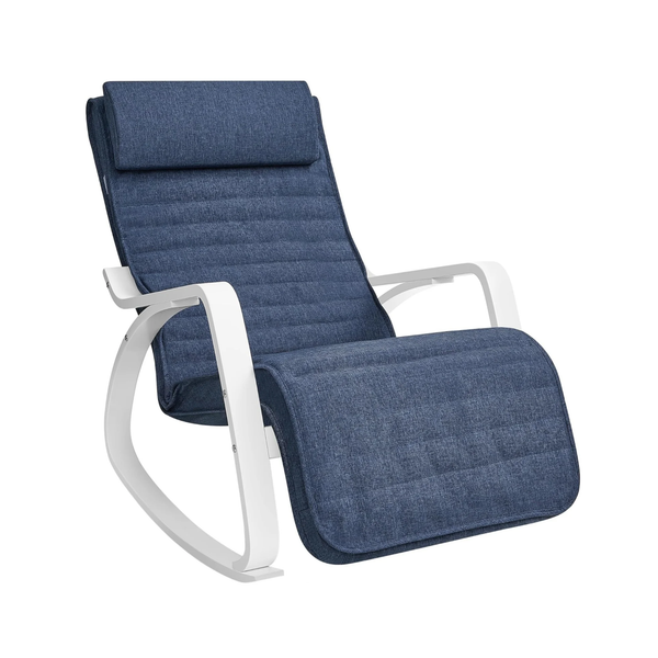 Rocking Chair with Birch Wood Armrests - Karrari