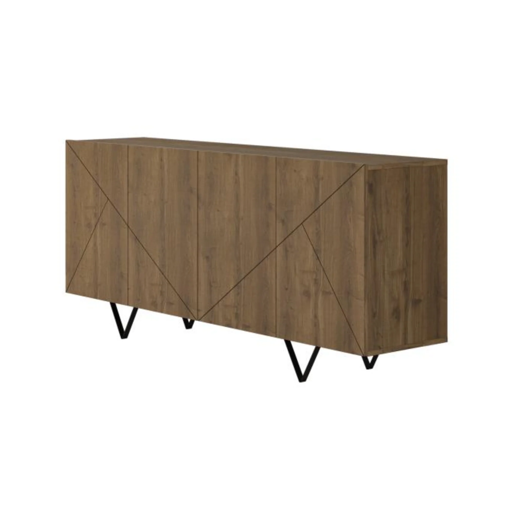 Jakomen Sideboard - Wood & Metal - Karrari