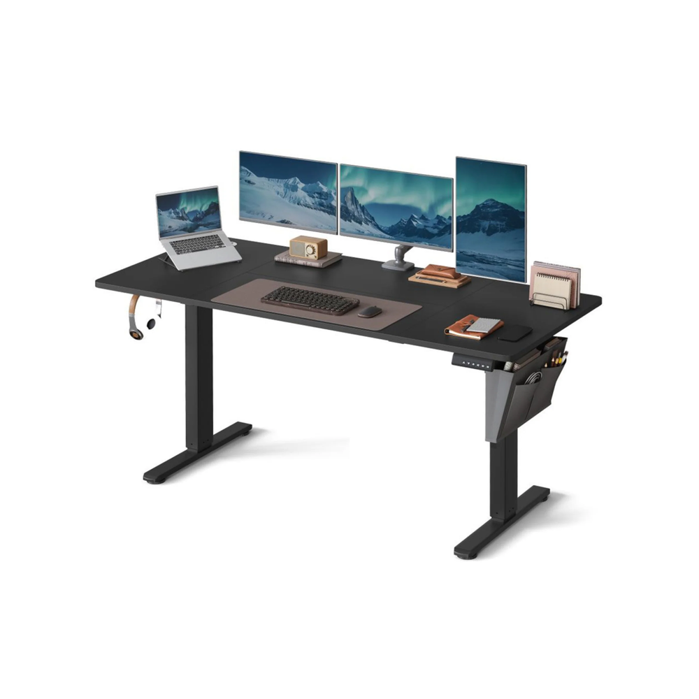 Electric Height Adjustable Desk - Black - Karrari