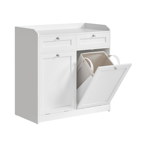 Bathroom Cabinet with 2 Laundry Baskets & Drawers - Karrari