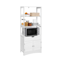 Tall Storage Cabinet – Shelves, Drawer & Door - Karrari