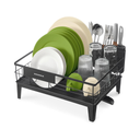 360° Dish Rack with Drain Spout & Cutlery Holder - Karrari