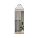 Full-Length Arched Top Mirror | Marble-Effect Frame - Karrari