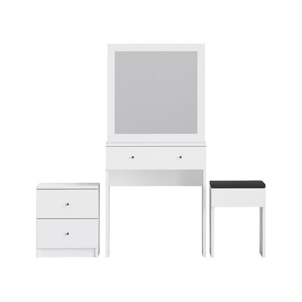 Minimalist 3-Piece Bedroom Vanity & Storage Set - Karrari