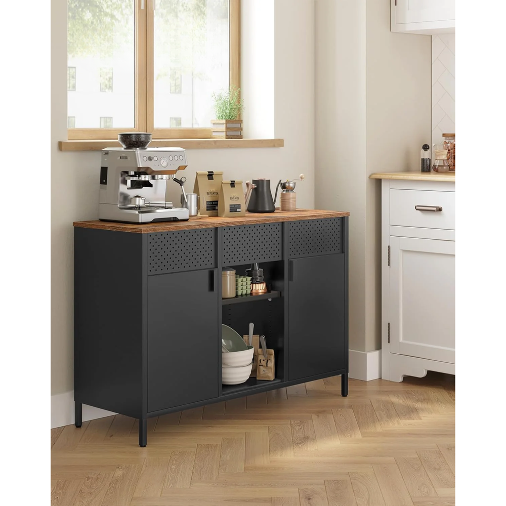 Metal Storage Cabinet with Doors - Karrari