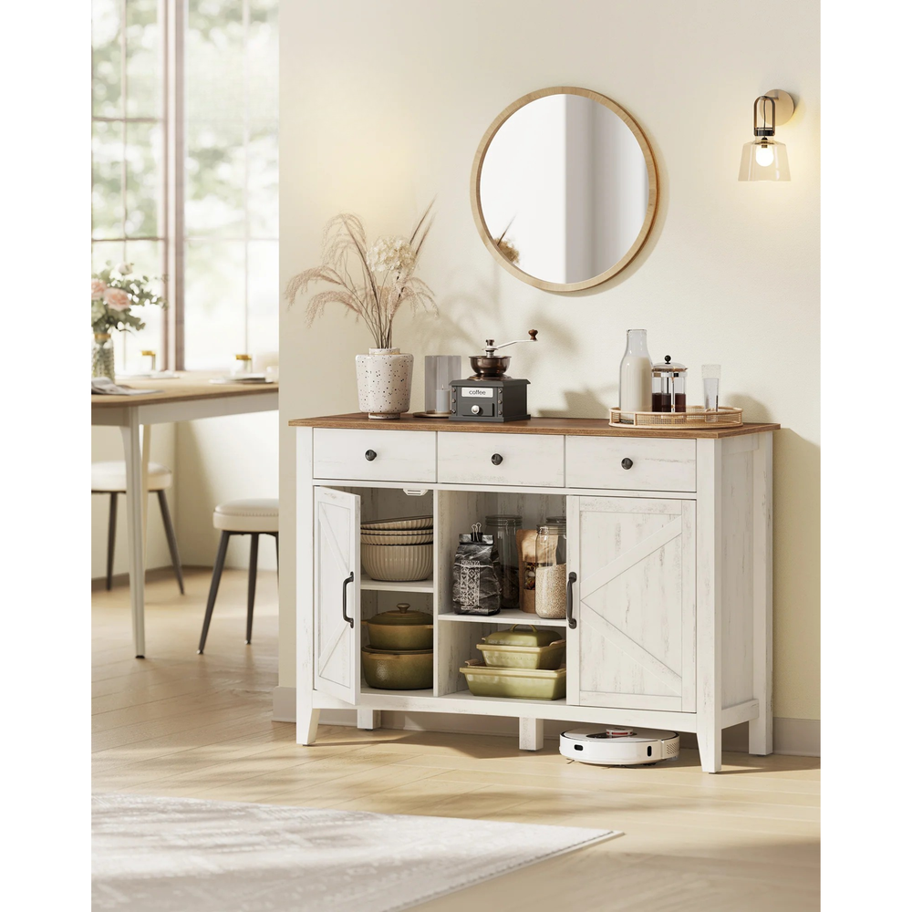 Vintage Kitchen Cabinet with Wine Rack - Karrari