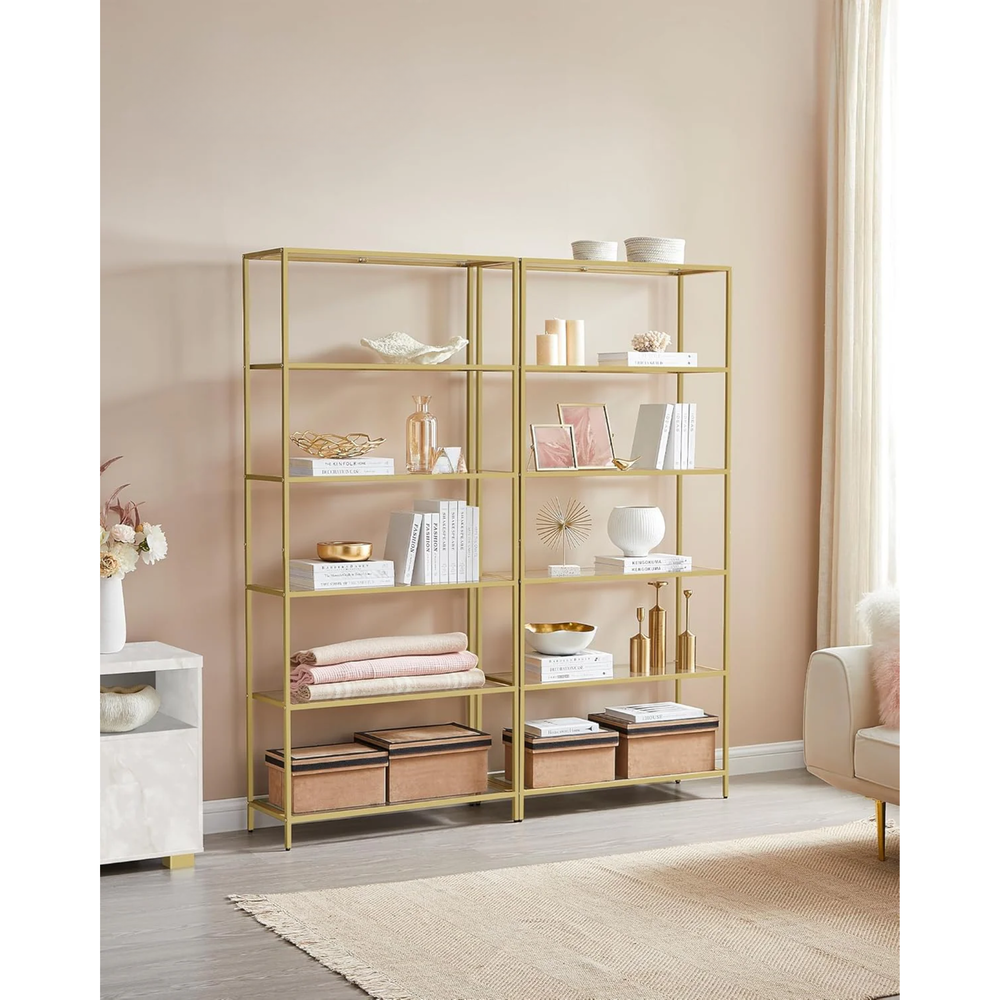 Glass Shelf 6-Tier – Storage - Karrari