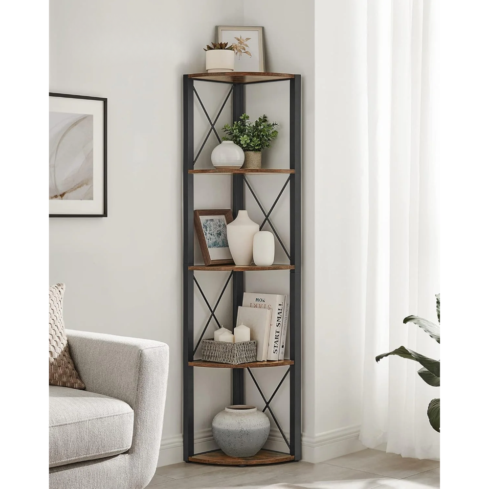 5-Tier Corner Shelf – Multifunction Storage Unit - Karrari