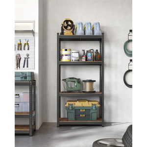 Industrial Shelving Unit – 4 Adjustable Shelves, (40x80x160cm) - Karrari