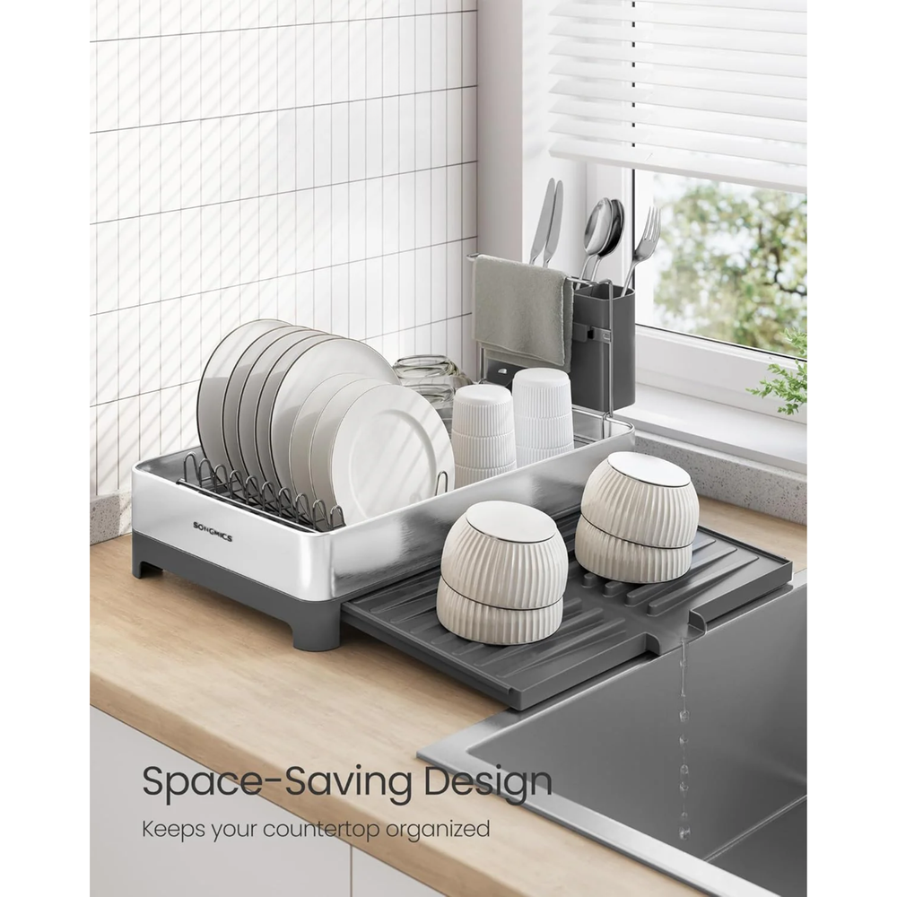 Stainless Steel Dish Rack – Expandable - Karrari