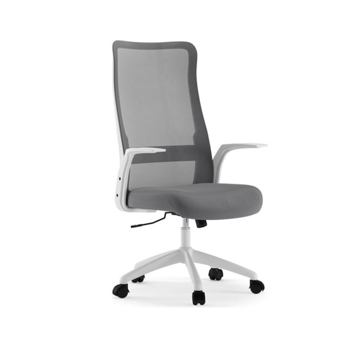 Ergonomic Mesh Office Chair – Grey Desk Chair - Karrari