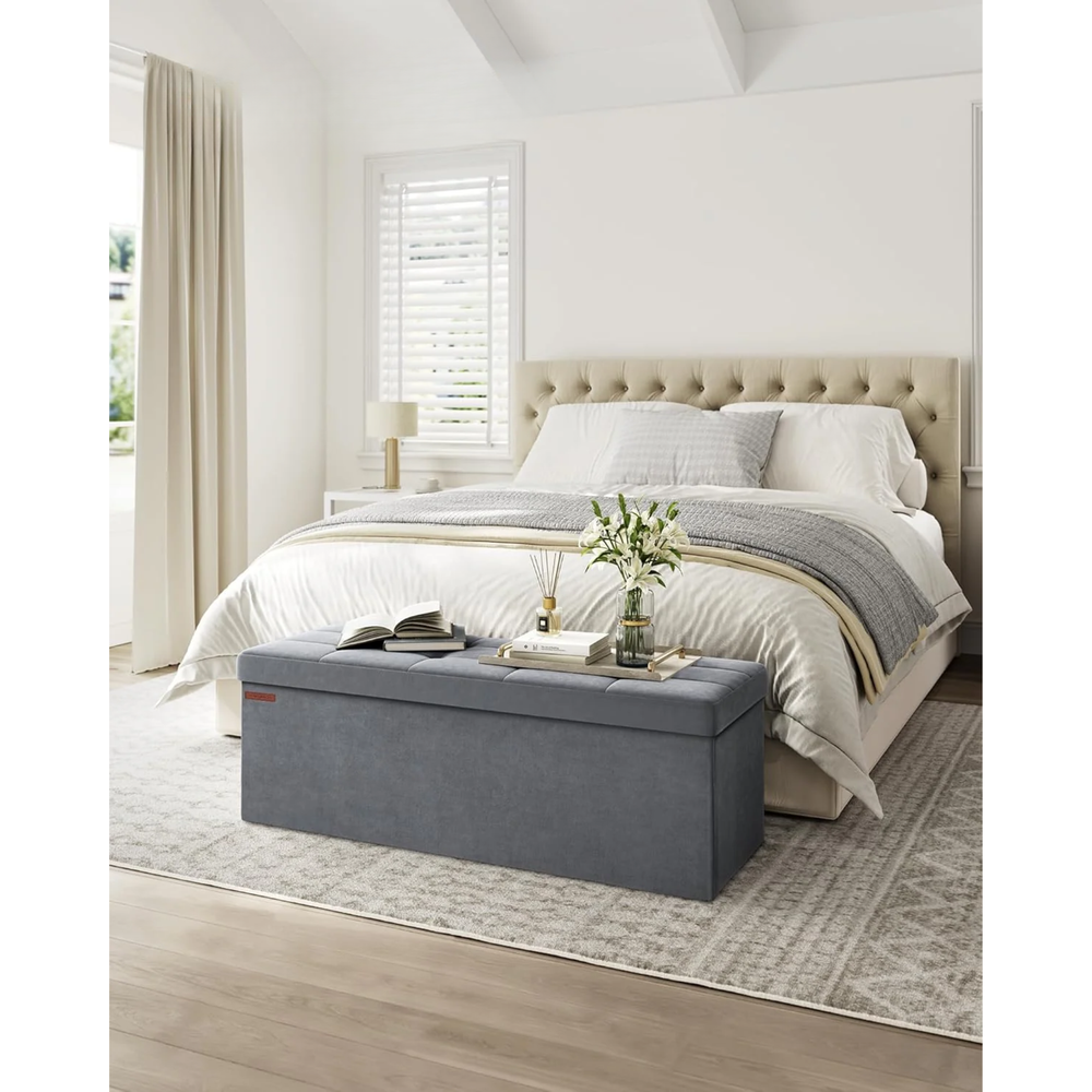 Storage Ottoman Cube – Foldable Bench - Karrari