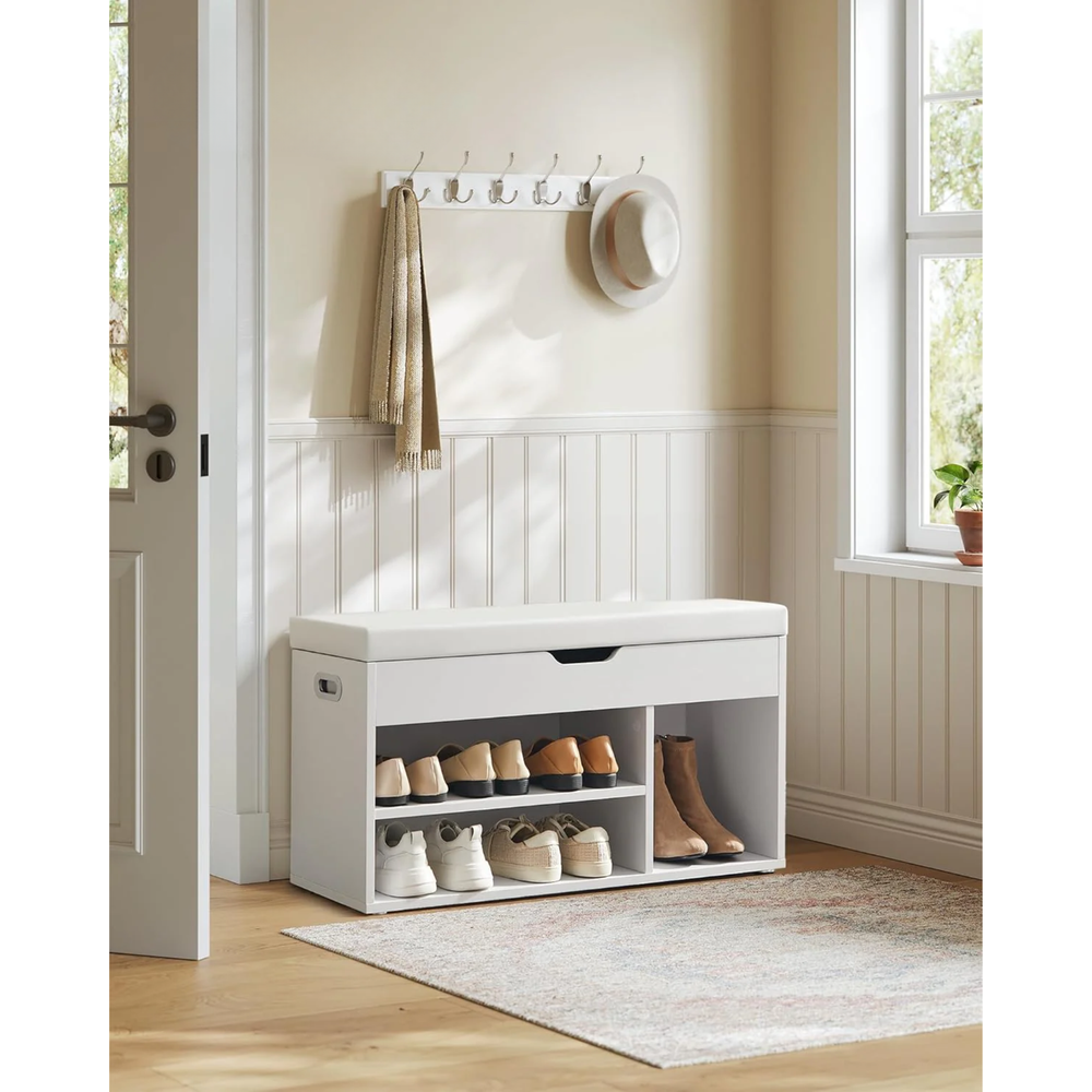 Padded Shoe Storage Bench - Karrari