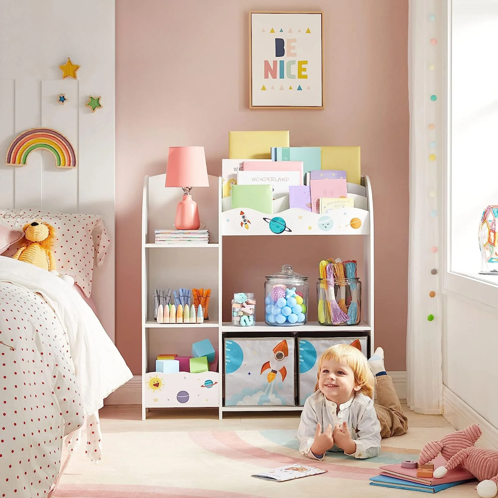 Toy and Book Storage Organizer for Kids - Karrari