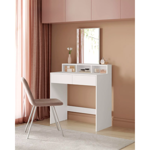 Dressing Table – Large Mirror, Drawers & Compartments - Karrari