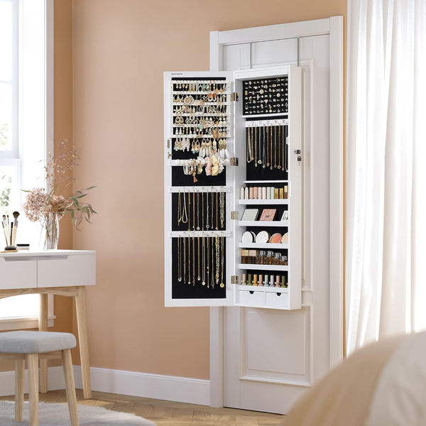 Wall-Mounted Lockable Jewellery Cabinet - Karrari