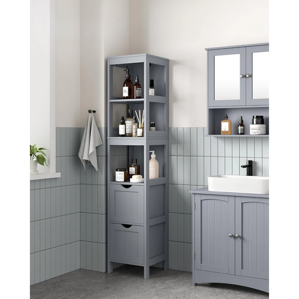 Tall Bathroom Floor Cabinet - Karrari